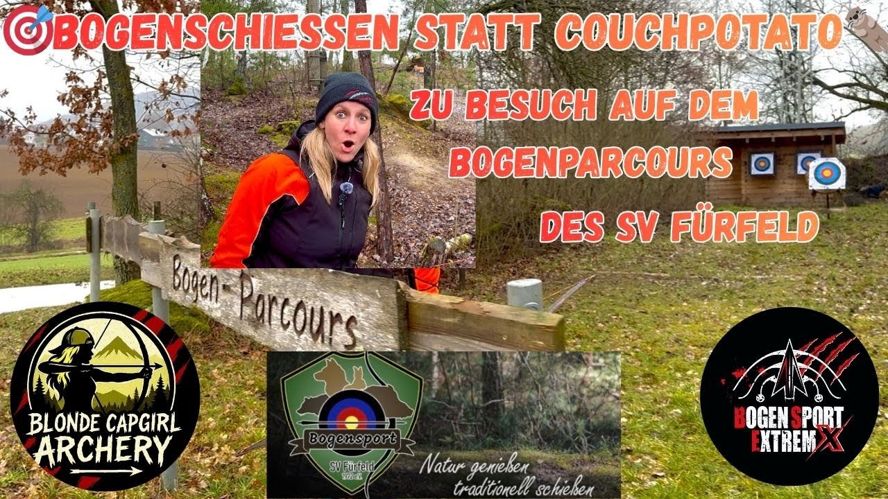 🎯 Bogenschießen statt Couchpotato 🦦 - Zu Besuch auf dem Bogenparcours des SV Fürfeld
