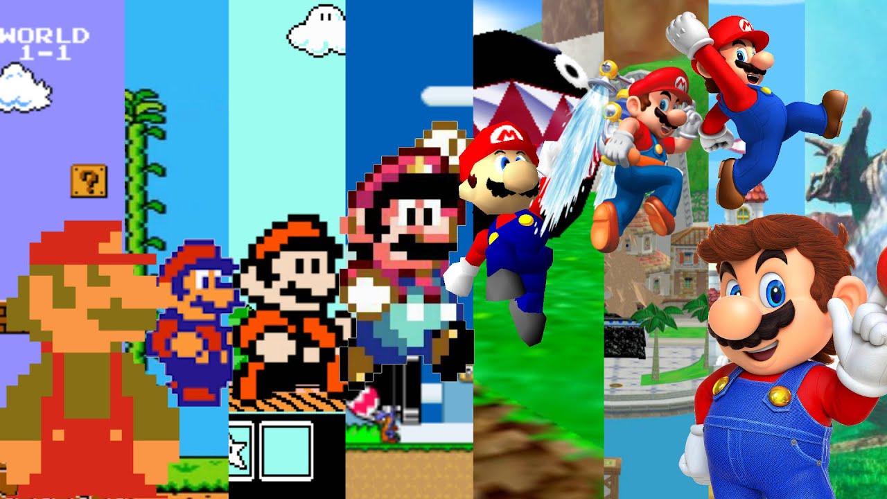 Super Mario Bros Evolución (1981-2023) [Nostalgia]