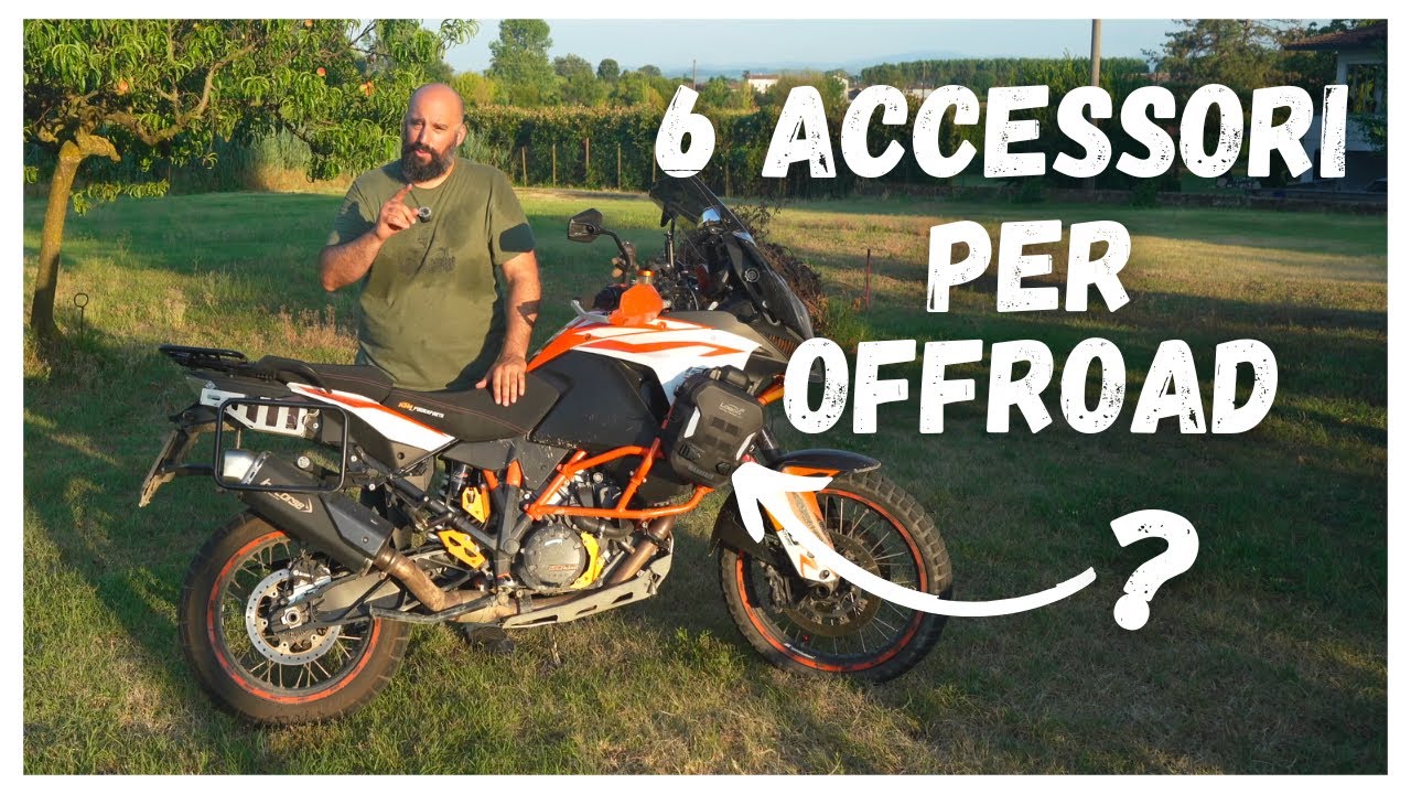 6 accessori per PROTEGGERE la tua moto in offroad