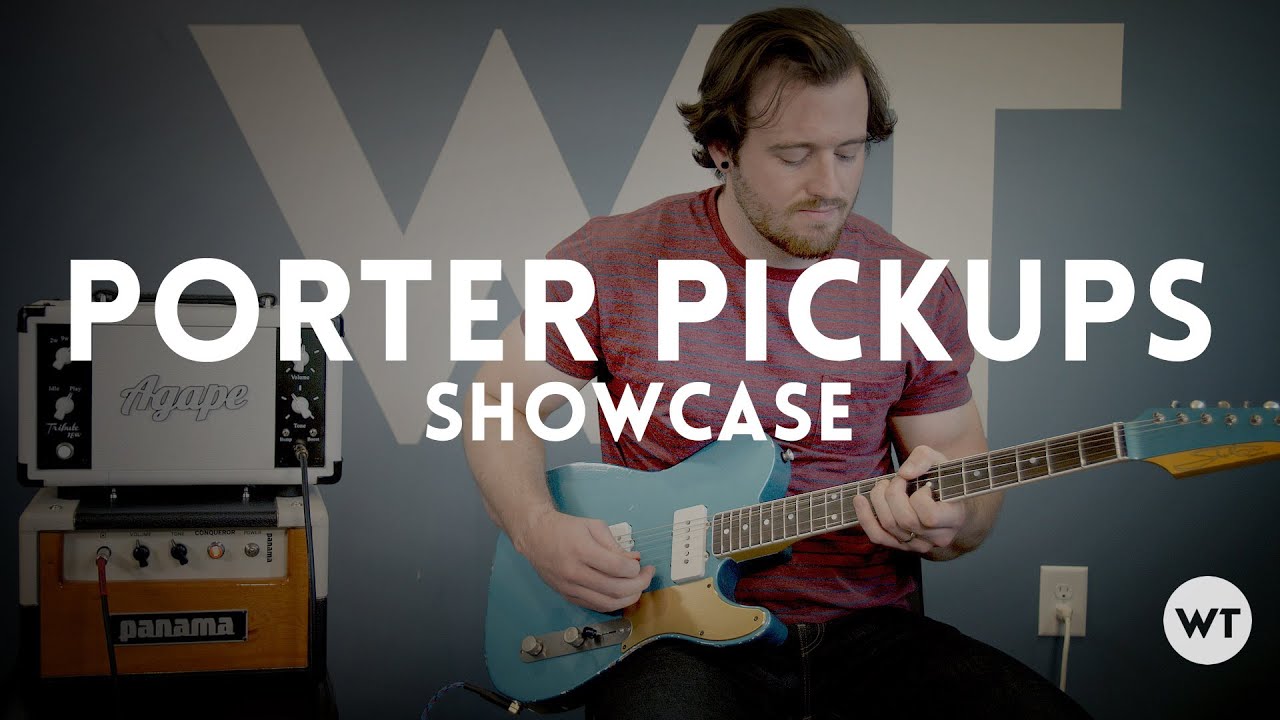 Porter Pickups Showcase - Hear 5 different sets of Porter Pickups in action
