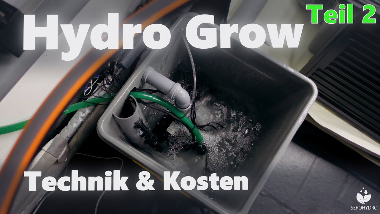 Bau des RDWC-Systems Teil 2/2 | Technik & Kosten | Hydro Grow