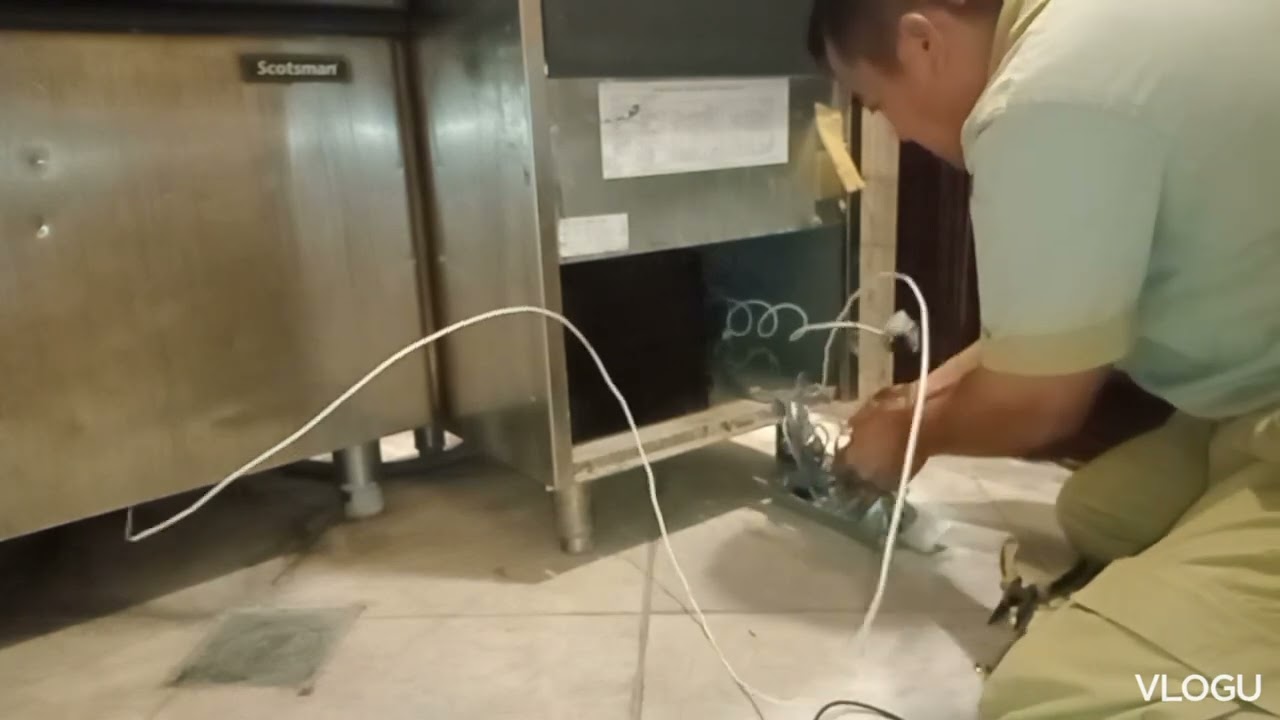 Brema  ice cube machine not harvesting evaporator thermostat change.