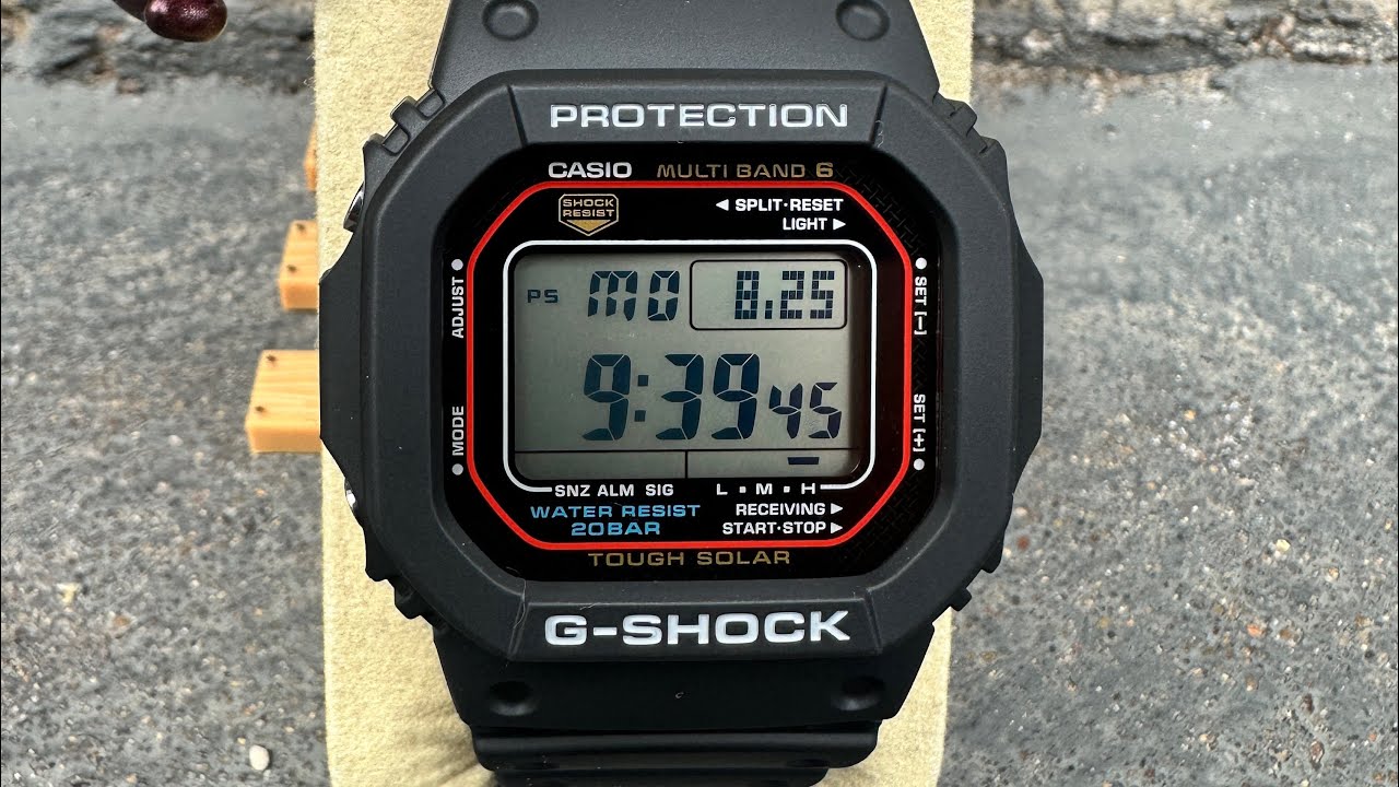 GSHOCK unboxing of GW-M5610U