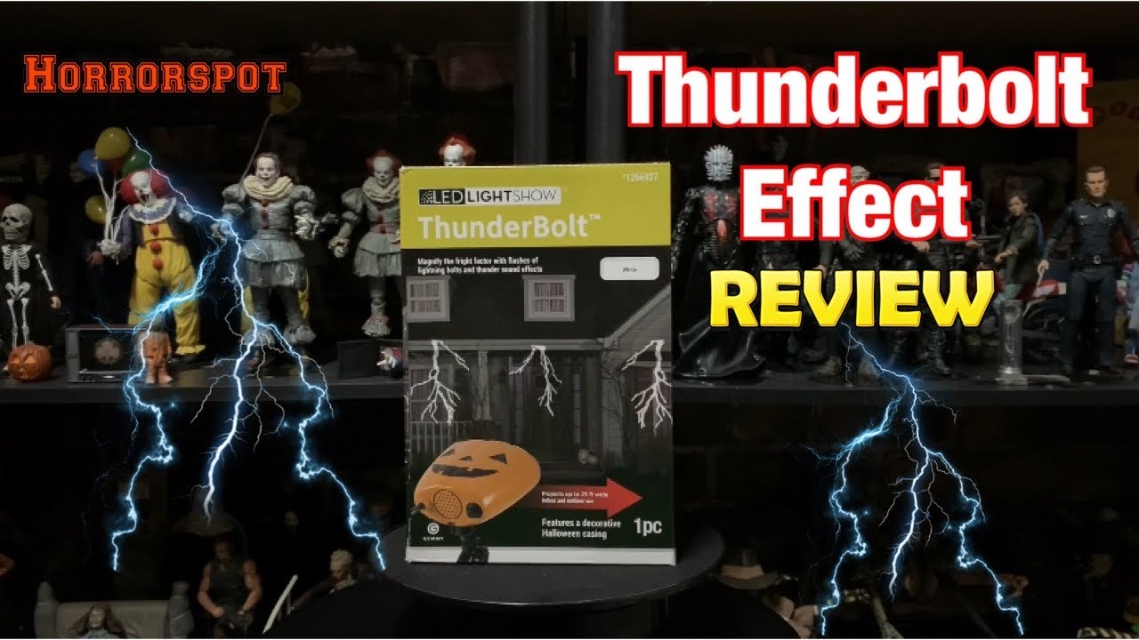 gemmy Led lightshow projector Thunderbolt effects
