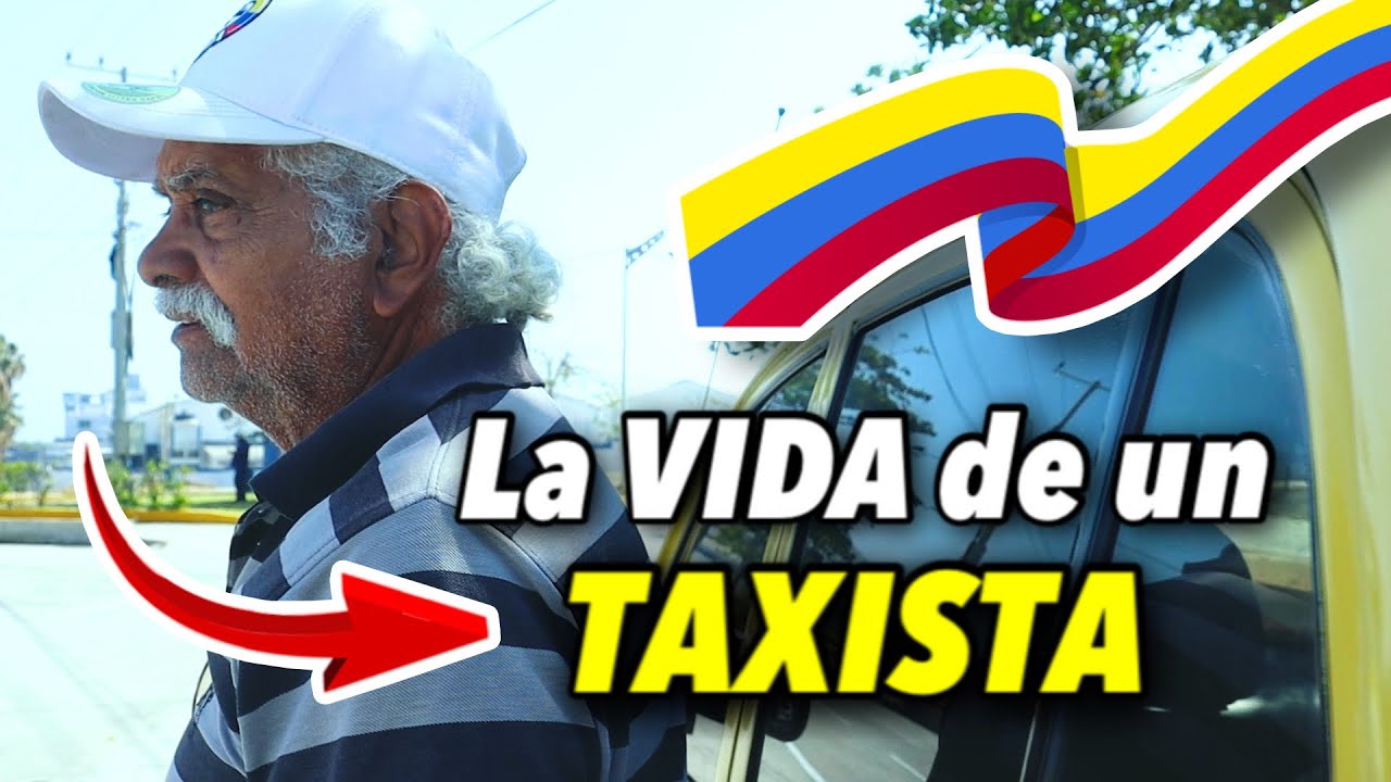😢 ¿Cómo es la VIDA de un TAXISTA en Colombia🇨🇴?
