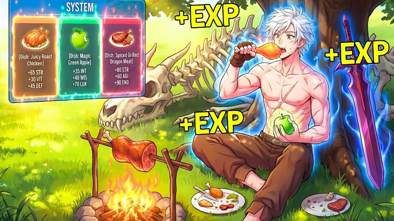He Cooks and Eats Overpowered Dishes That Make Him the #1 Ranker | Manhwa Recap