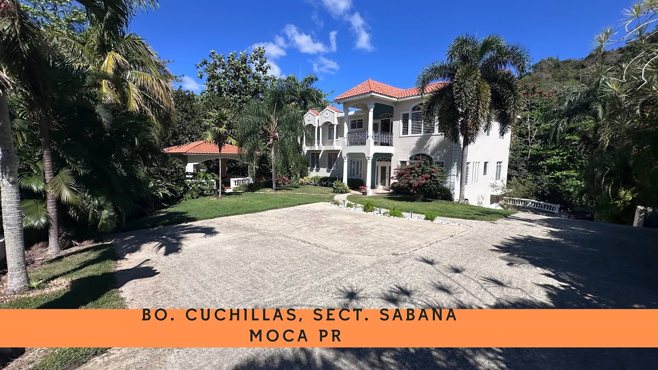 Casa de campo en venta, Bo. Cuchilla, Moca PR