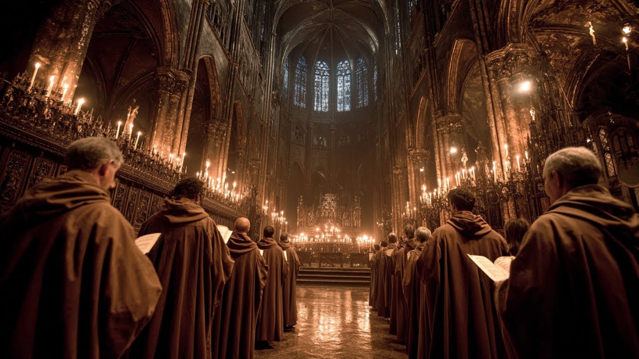 Cantos Gregorianos – Canto Gregoriano de Guía y Luz ✝️ | Oración Monástica