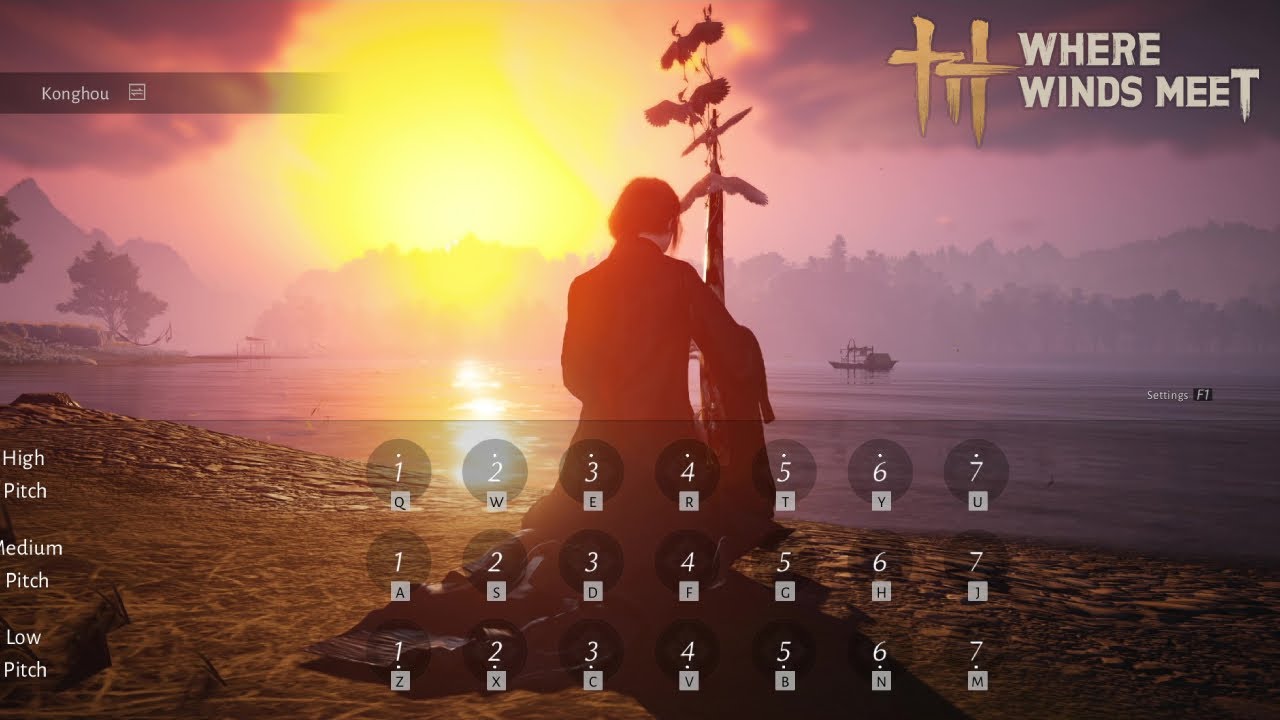 Where Winds Meet - How to Play Music Manually (Free-Play Guide)