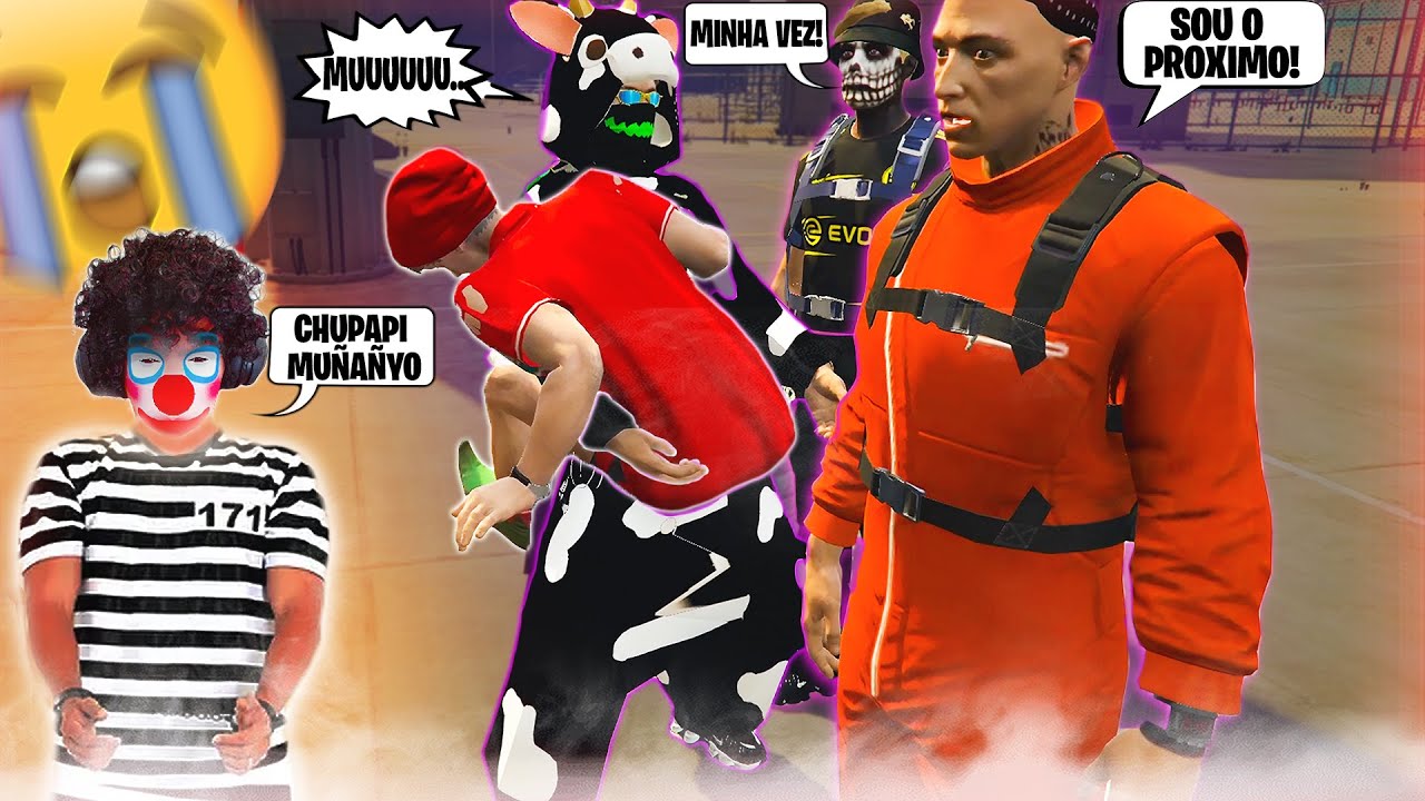 CHUPAPI MUÑANYO É PRESO E OLHA OQUE FIZERAM COM ELE NA PRISÃO!  Gta rp