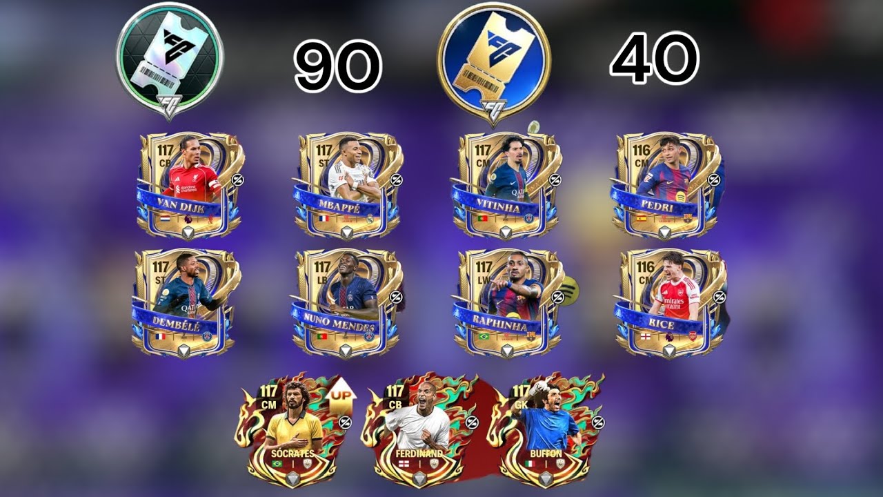 Fc Mobile - ดราฟนักเตะ UTOTY