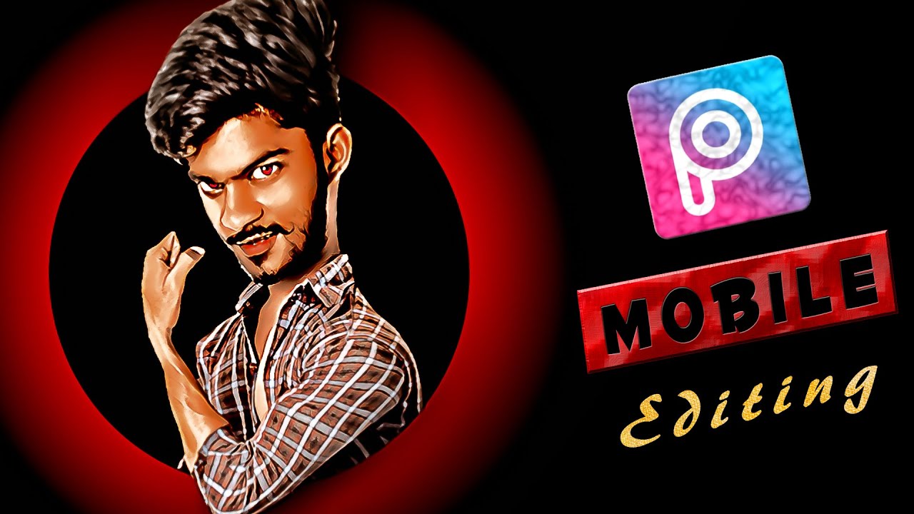 How to create our CARICATURE / CARTOON picture * Picsart * Mobile editing ideas