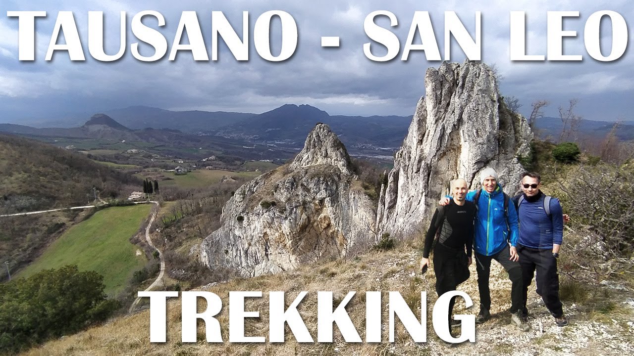 Trekking da Tausano a San Leo con WIKILOC - (RN) Emilia Romagna