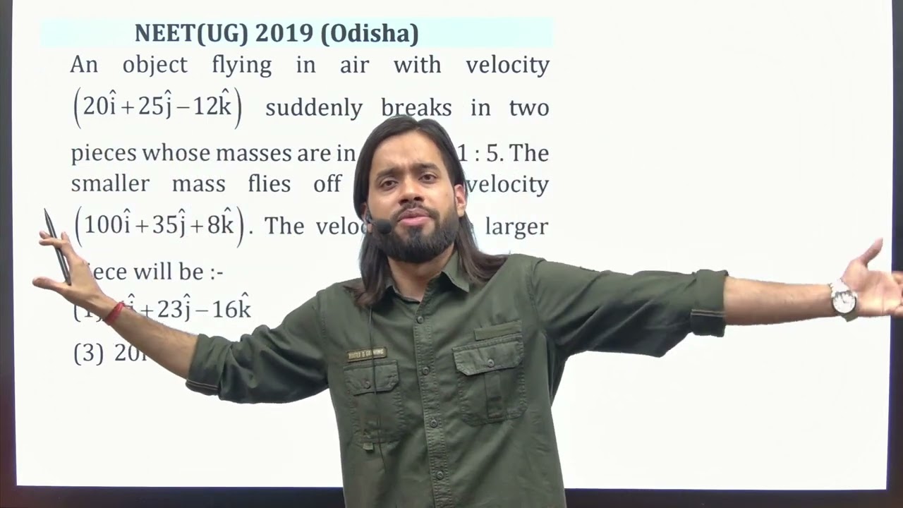Conservation of linear momentum & Collision