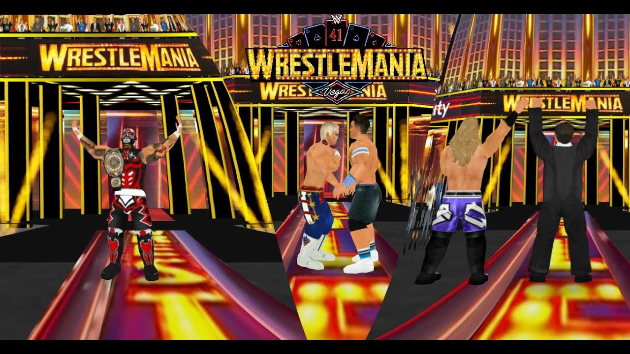 WR3D WRESTLEMANIA 41 FINAL ARENA 2025