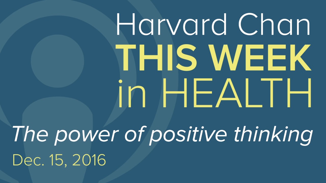 The power of positive thinking