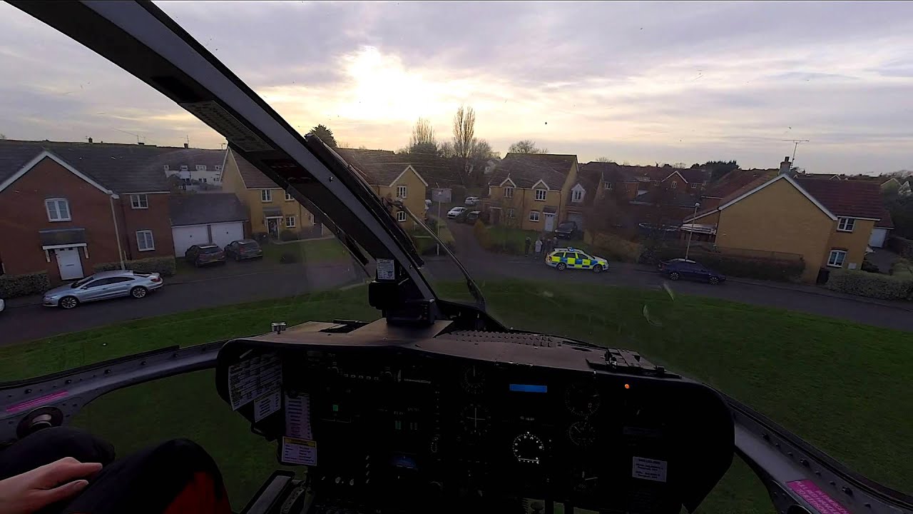 HEMS (Air Ambulance) - from the pilot seat
