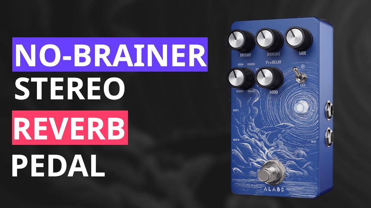 ALABS Audio Cetus Review With Synths (MiniFreak/Muse) - This $99 Stereo Reverb Pedal Is AWESOME