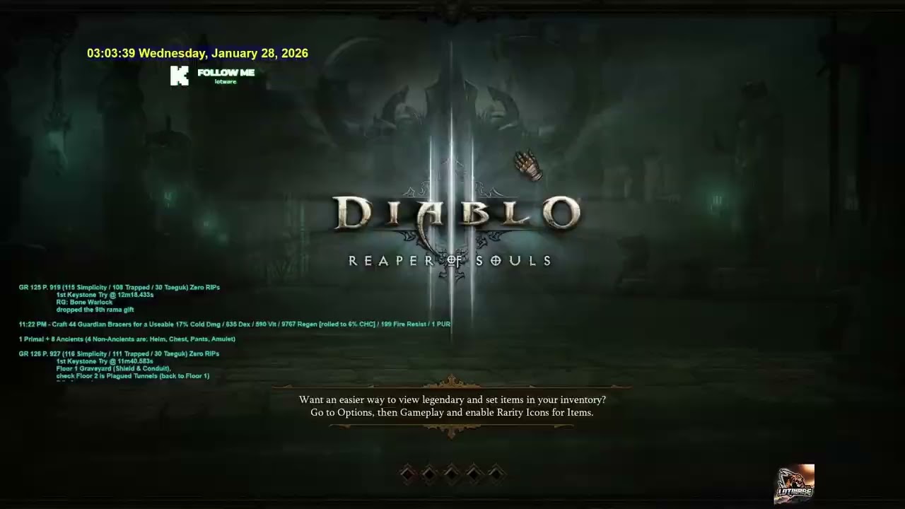 D3 28Jan2026 EU- Season 37 - Zero Augments Natalya Traps DH (Super Slow) GR 124 & GR 125