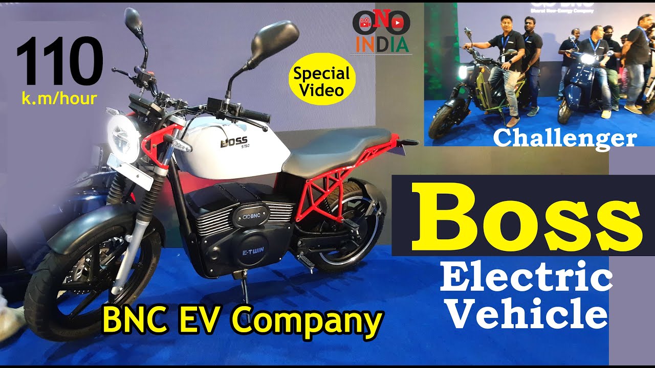 BNC BOSS And Challenger Electric Vehicle | Electric Vehicle Expo Bengaluru 2023 | ONO INDIA