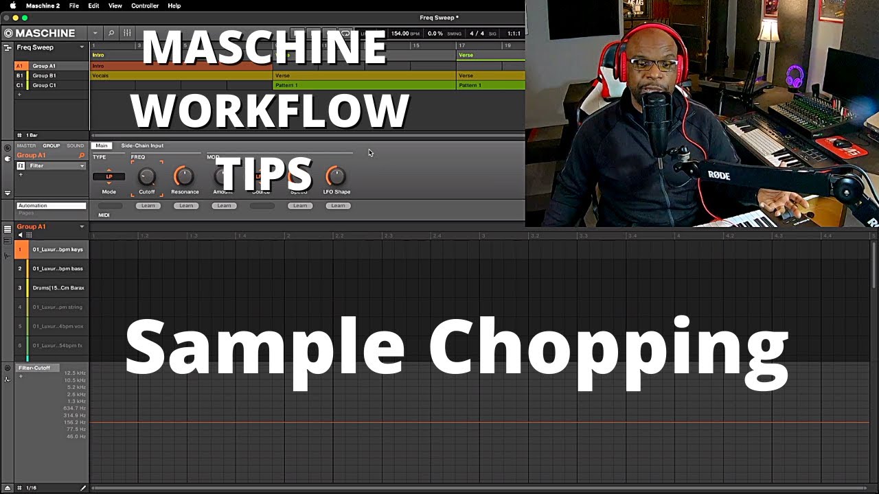 Sample Chopping | Maschine Tutorial for Beginners
