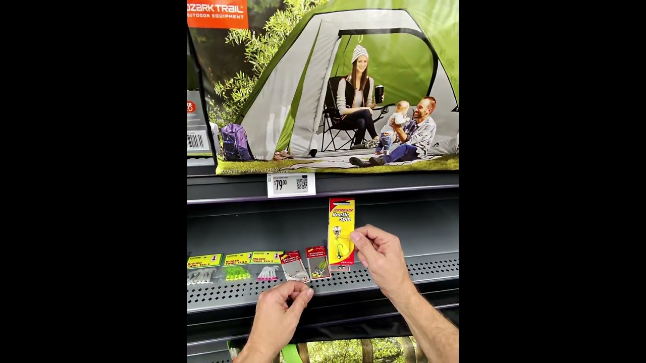 Shad Fishing lure guide: Went to my local Walmart and previewed the basic shad fishing lures. 