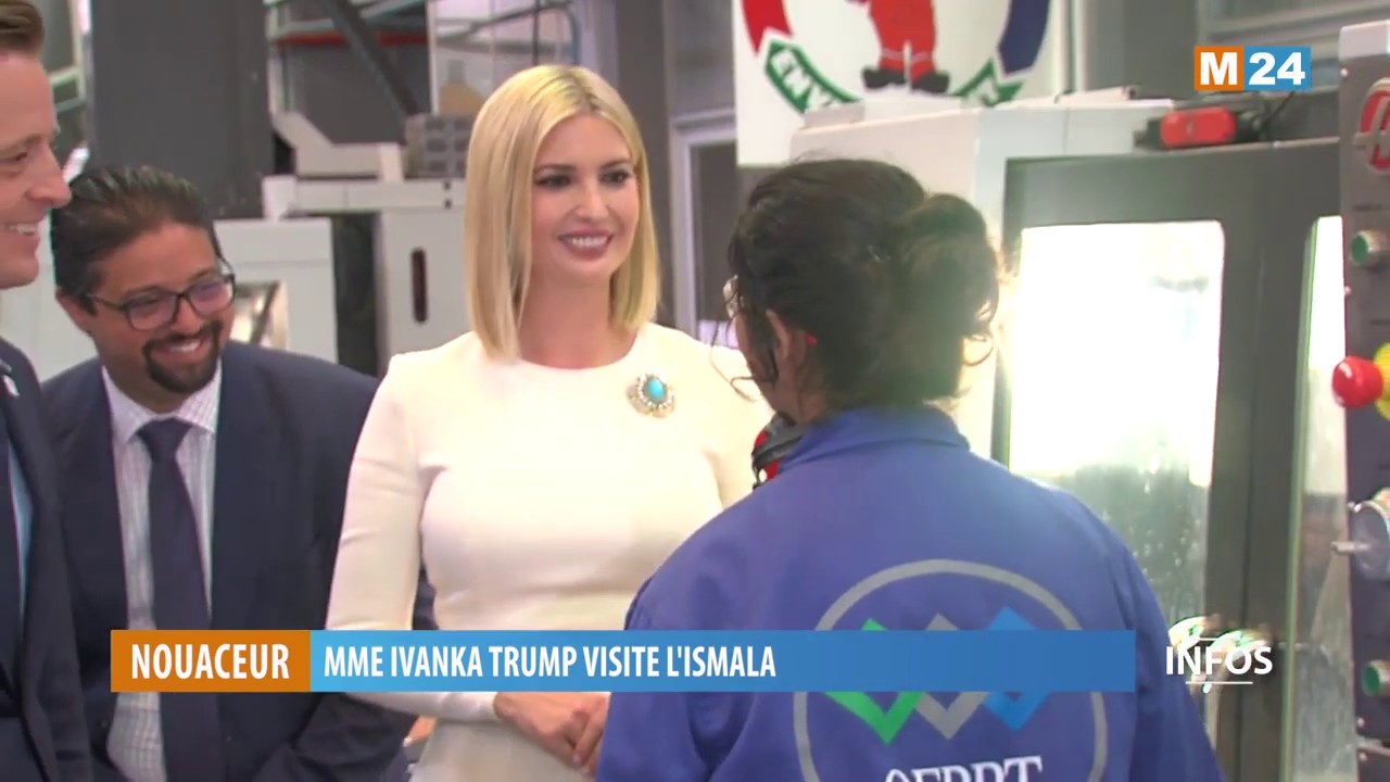 OFPPT - Visite de Madame Ivanka Trump à l’ISMALA : Reportage M24 TV