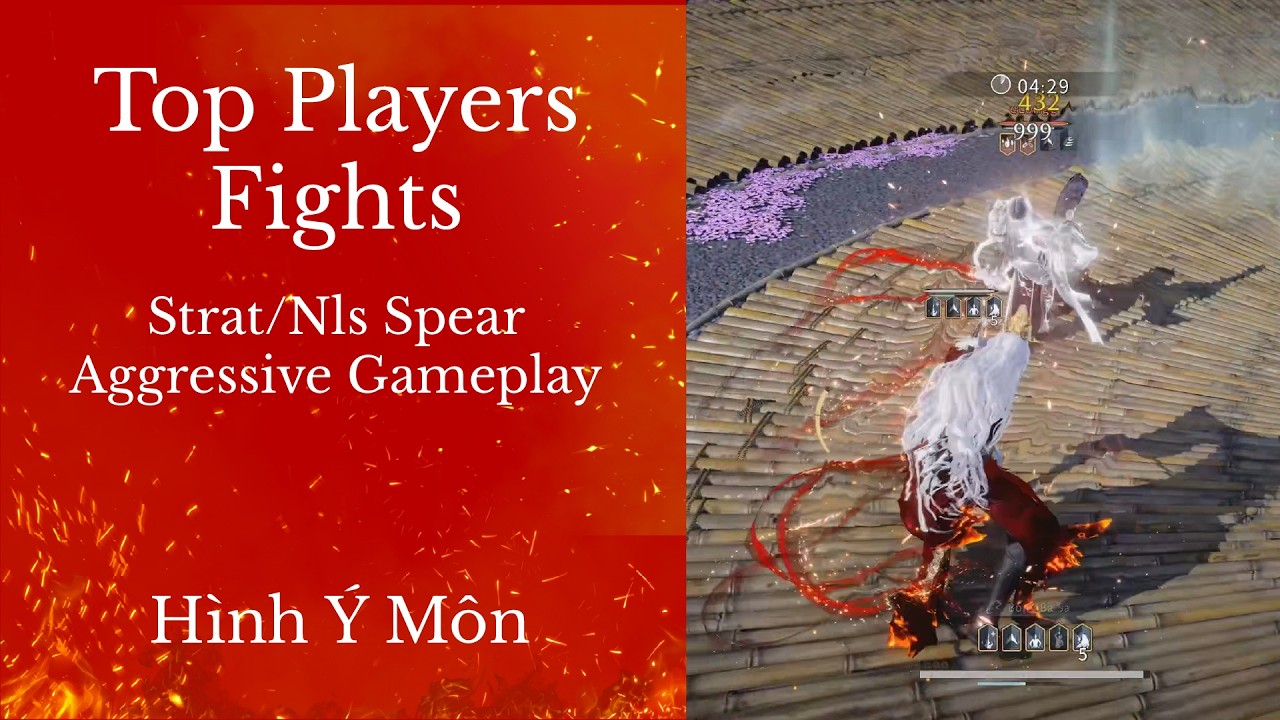 Where Winds Meet - Strat Sword/Nameless Spear Against Top Players - Hình Ý Môn