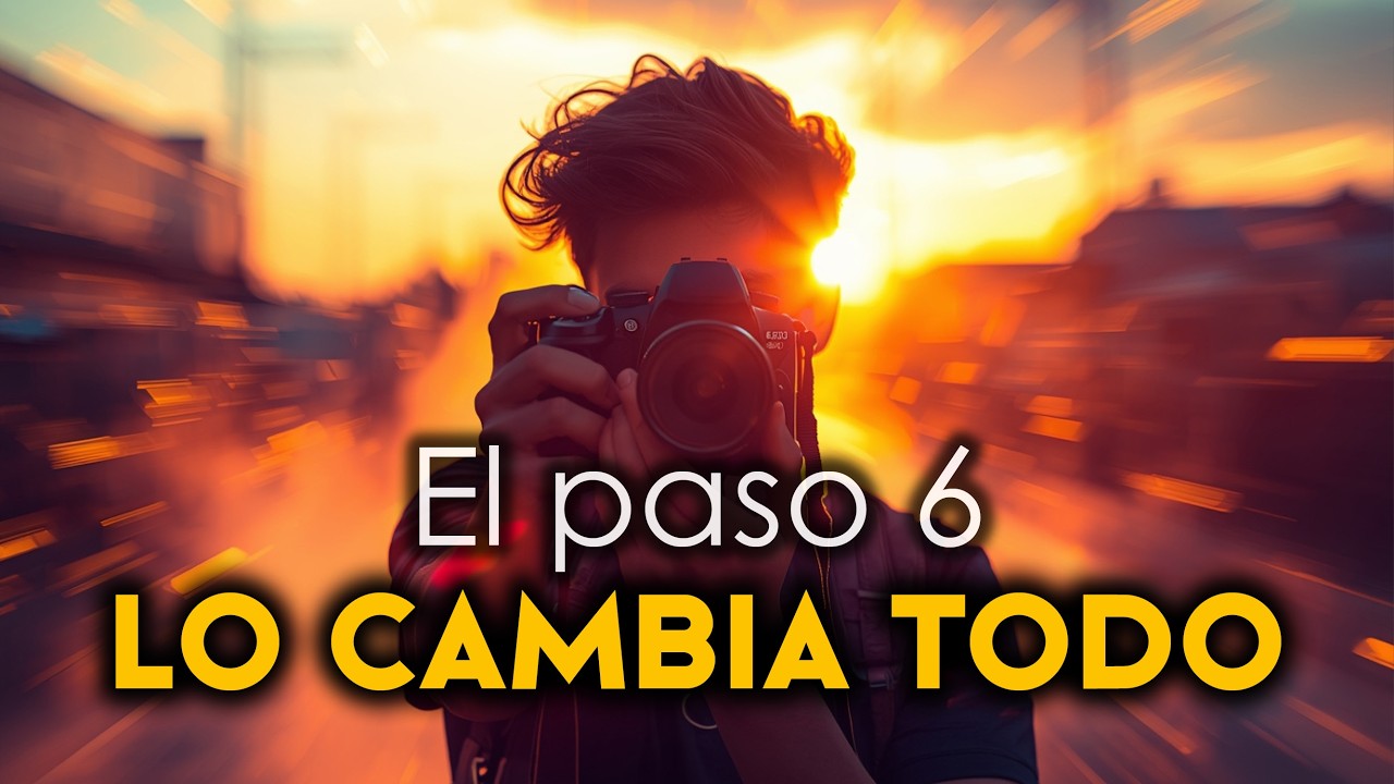 6 PASOS para HACER MEJORES FOTOS 👉 El último es CLAVE