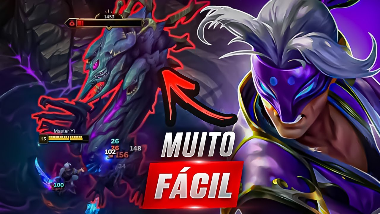 MASTER YI AGORA TEM SEU ''Q'' A CADA 2/3 SEGUNDOS! 😱