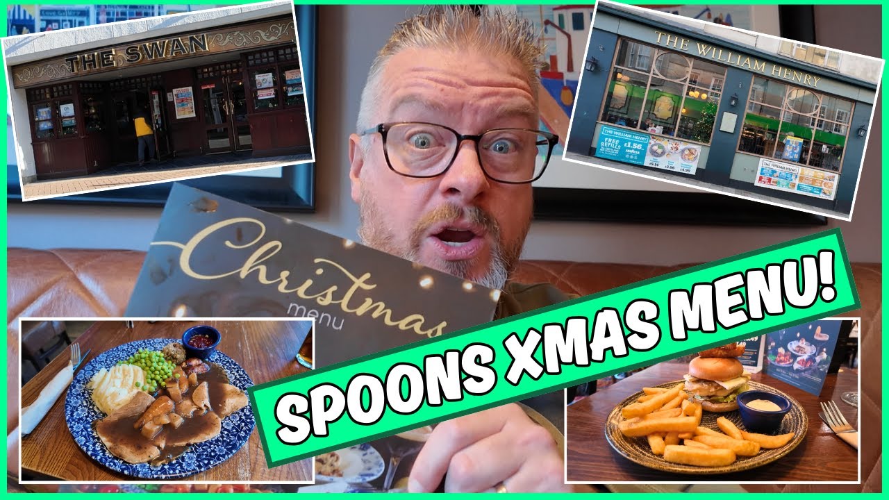 The WETHERSPOONS CHRISTMAS MENU… My HONEST REVIEW!