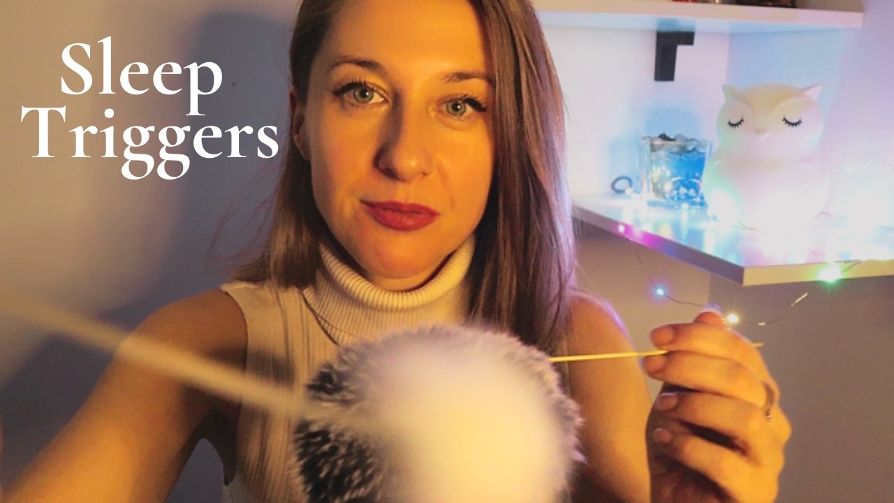 Let Me Help You Sleep 😴 Whispered Triggers & Soft Mic Brushing ASMR