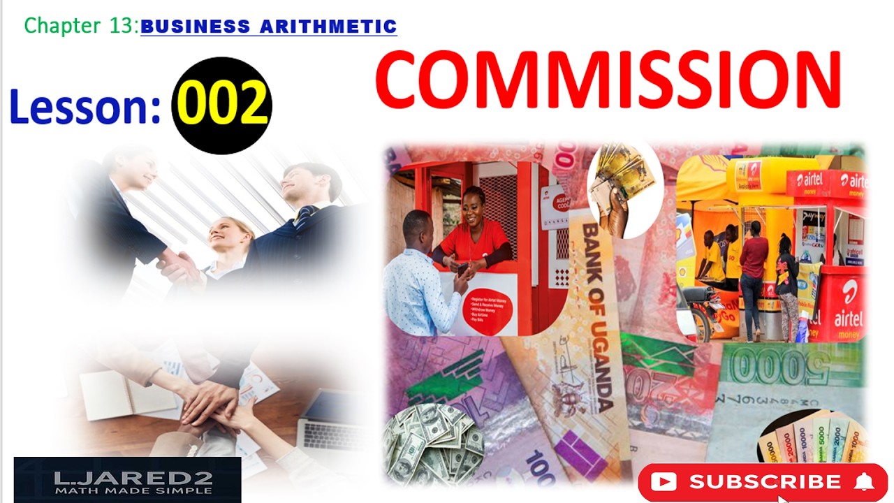 002 Как быстро рассчитать комиссионные! | Объяснение комиссионных с помощью деловой арифметики!