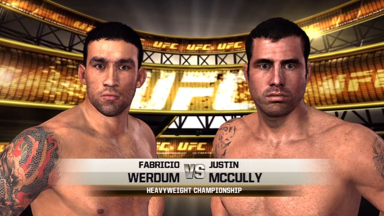 UFC Undisputed 2010 Gameplay Fabricio Werdum vs Justin McCully
