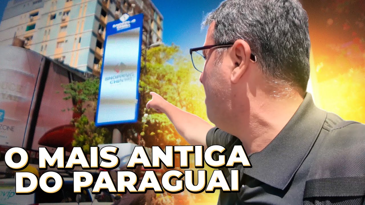 Tour nas lojas da Galeria Jebai no Paraguai