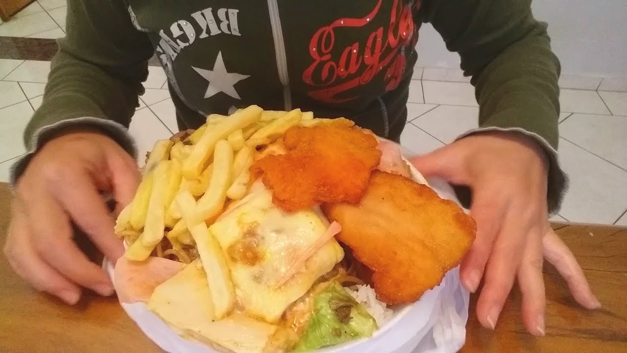 ASMR Português - Ganhei uma marmita gigante 😍