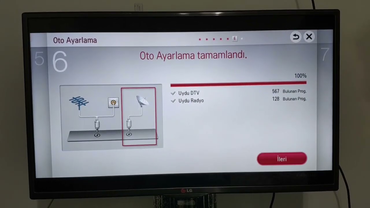LG Smart TV Uydu Kurulumu Ve Kanal Arama