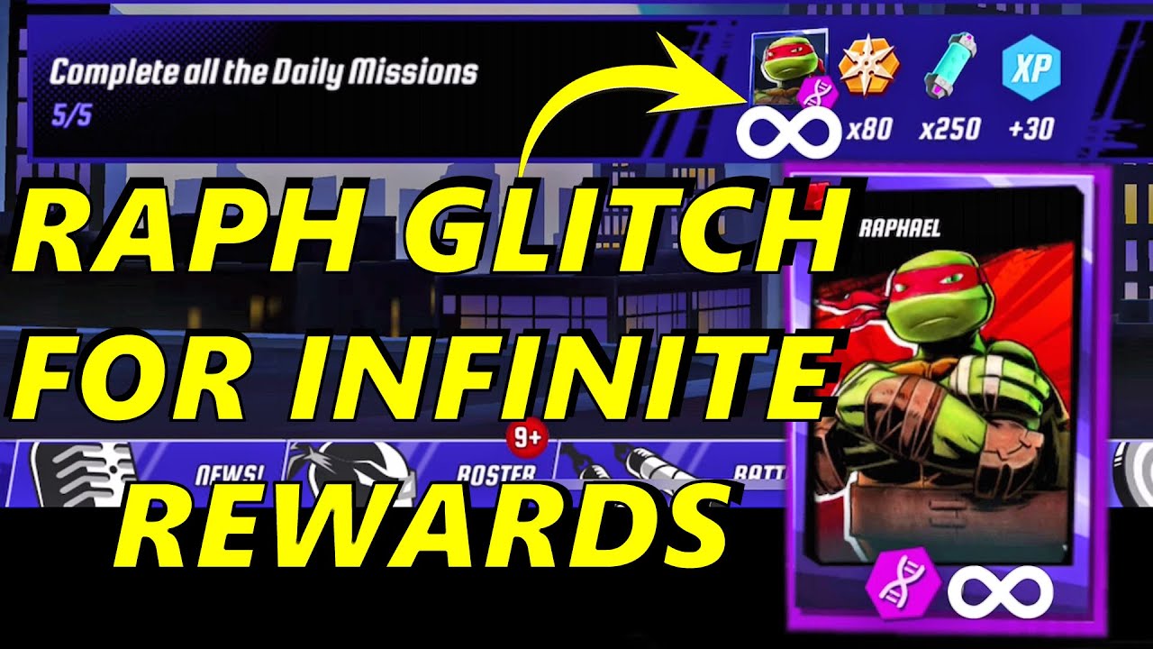 HOW TO DO RAPH GLITCH on Teenage Mutant Ninja Turtles LEGENDS Episode 8