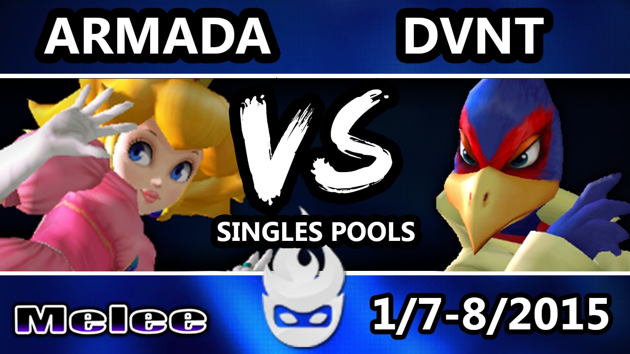 Paragon 2015 - [A] Armada (Peach) V. DVNT (Falco)) SSBM Singles Pools - Melee