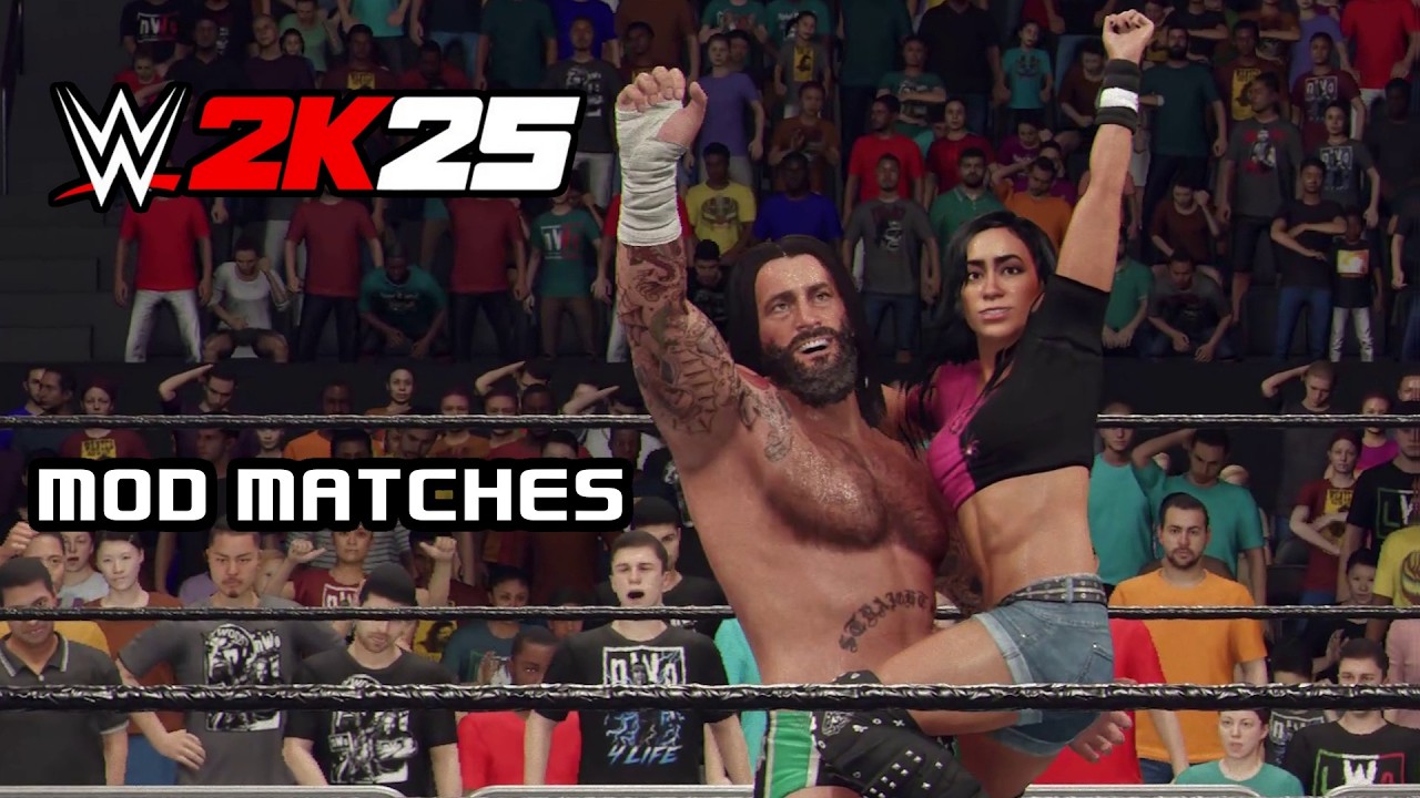 Live Stream: WWE 2K25: Random Mod Matches