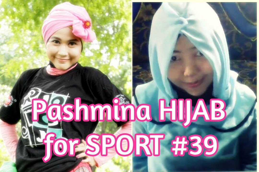 Pashmina Hijab Tutorial for Sport by Didowardah Collab with Elvina Utami #39