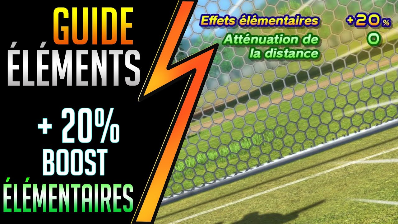 📣GUIDE Effets élémentaires 20%►Inazuma Eleven Victory Road FR HD