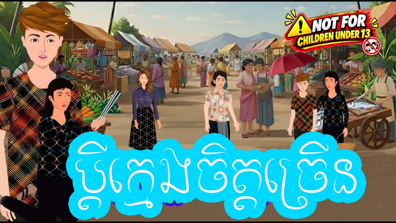 រឿង ប្តីក្មេងចិត្តច្រើន | រឿងនិទានប្រចាំថ្ងៃ - Khmer Cartoon