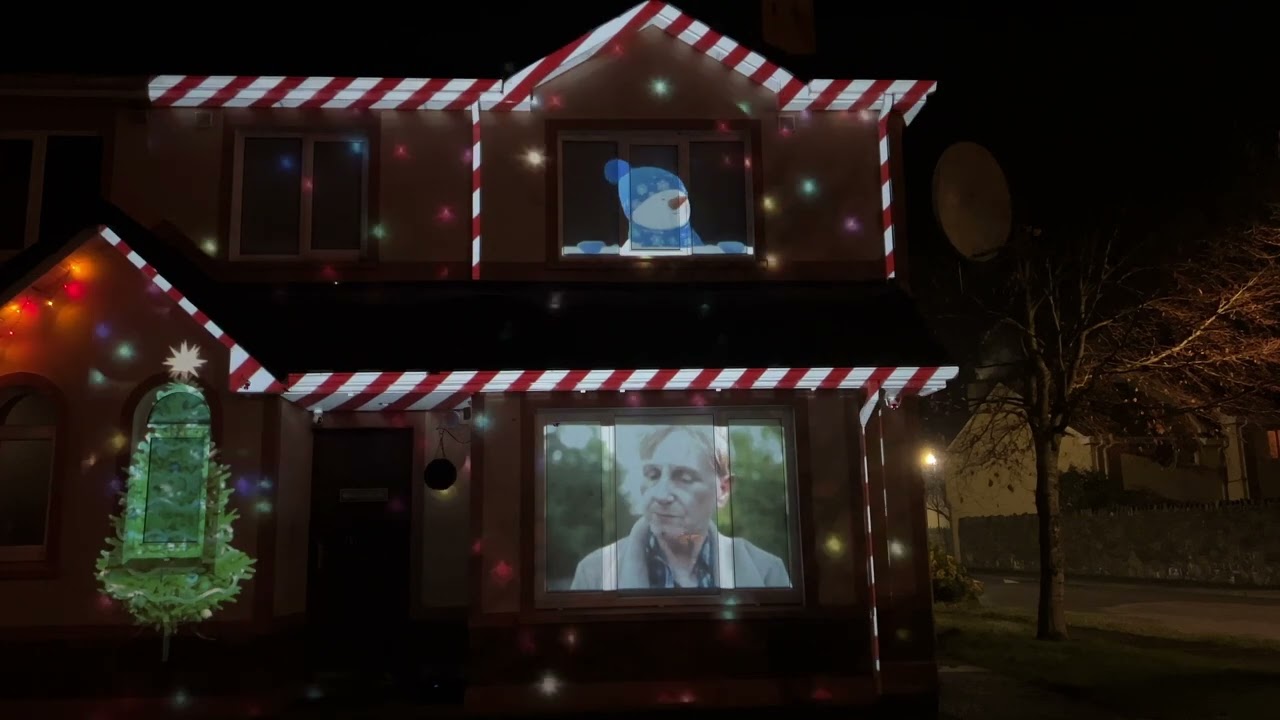 Magical Christmas Projection Show 🎅 #christmas #projections #christmas2022 #killarney