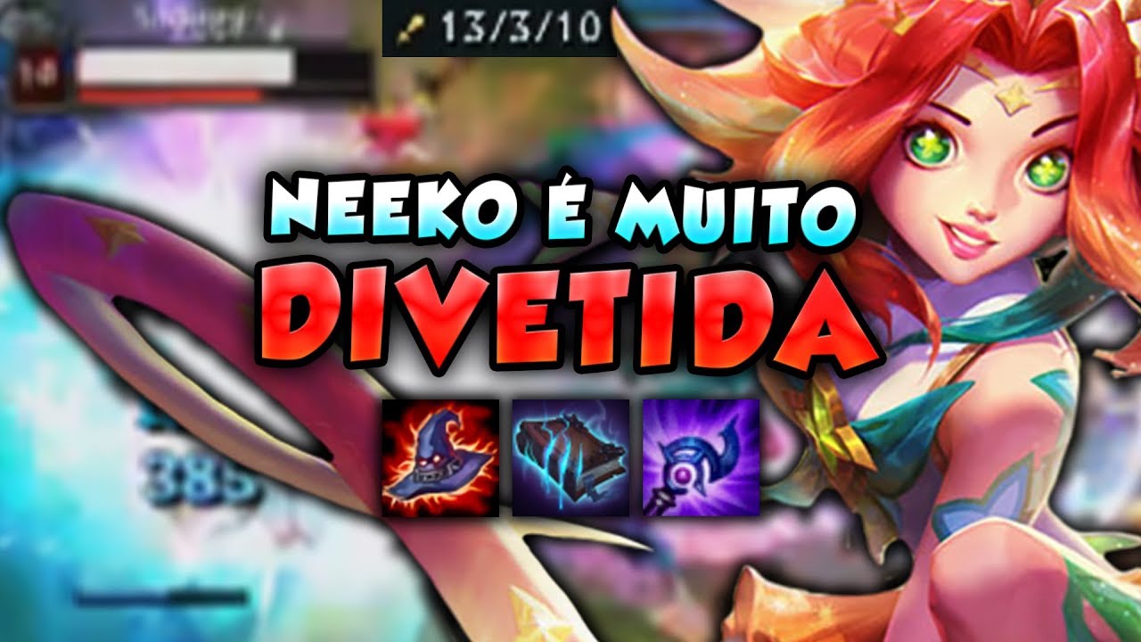 JOGUEI DE NEEKO GUARDIÃ ESTELAR NO URF E ME SURPREENDI