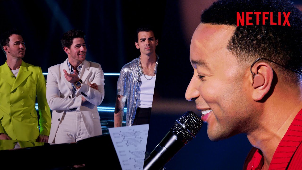 John Legend Roasts The Jonas Brothers In Song! 🔥 | Jonas Brothers Family Roast | Netflix