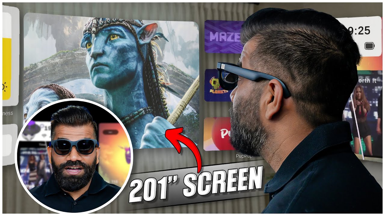 XReal AIR Glasses Unboxing - My New Pocket Cinema - The Future Of AR/VR🔥🔥🔥