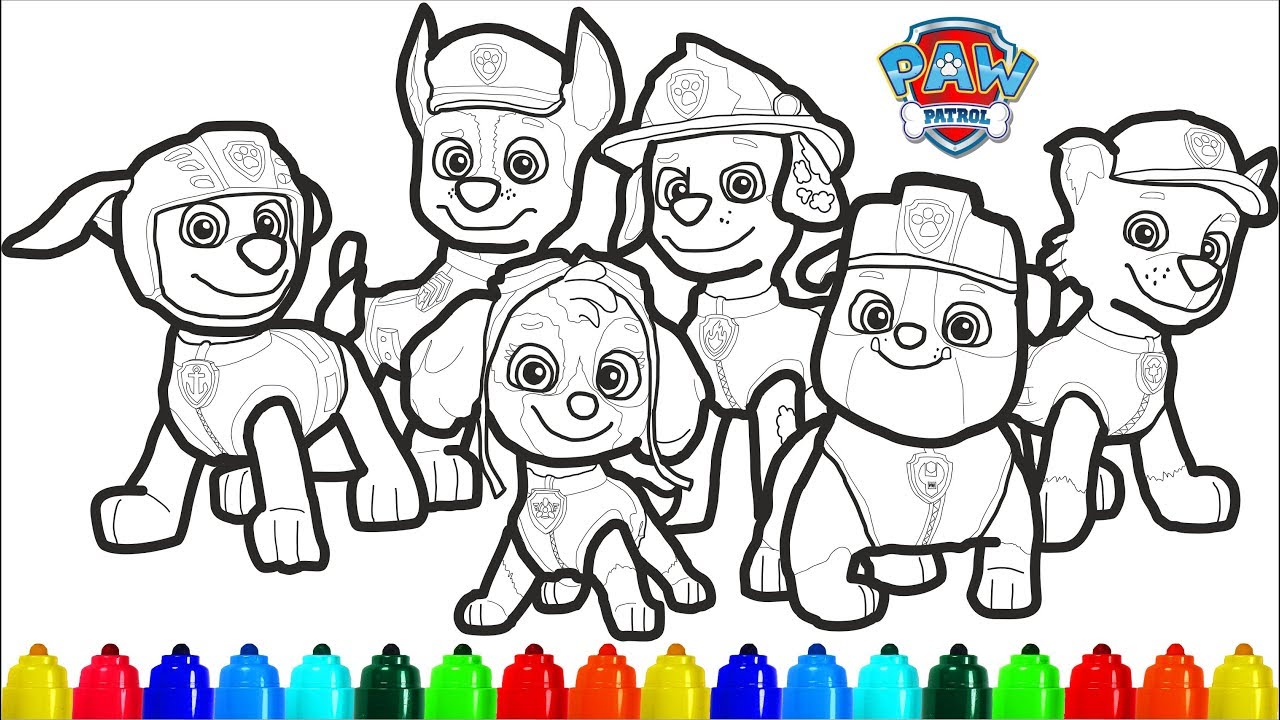 PAW PATROL PJ Masks Coloring Pages | Colouring Pages for Kids