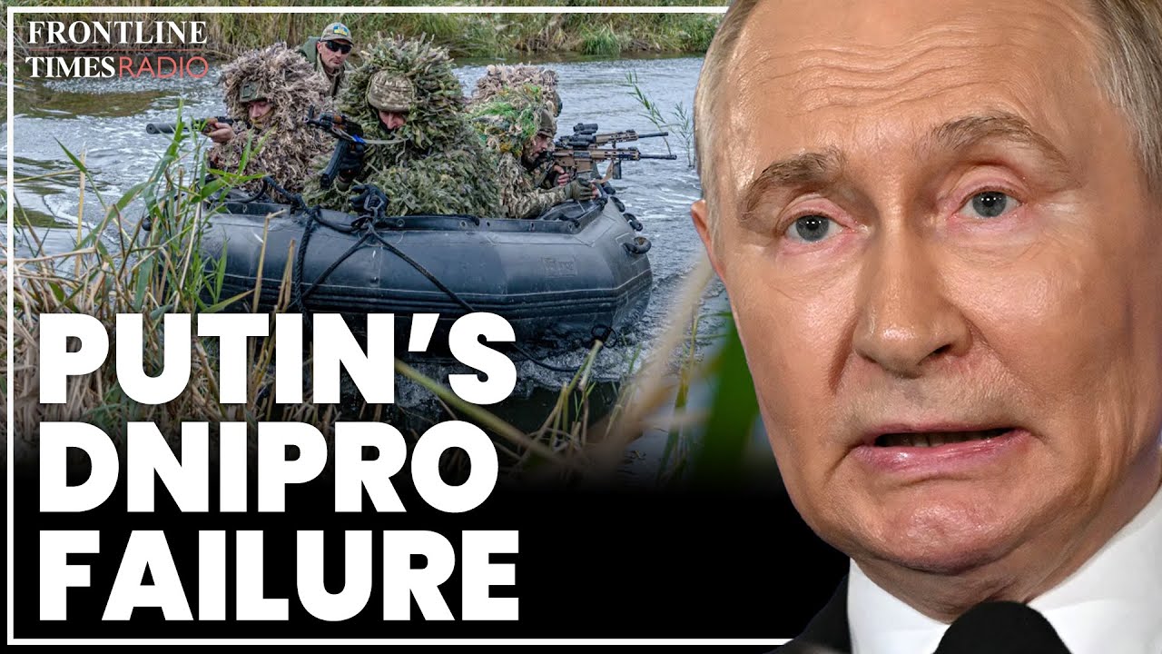 Putin's push on Kherson fails as Ukrainian marines 'ambush and clear' Russian positions