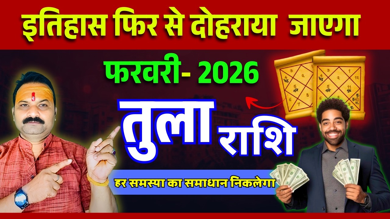तुला राशि 2026 की 3 महत्वपूर्ण भविष्यवाणियाँ | Libra Horoscope 2026 | All Is Well Rashifal